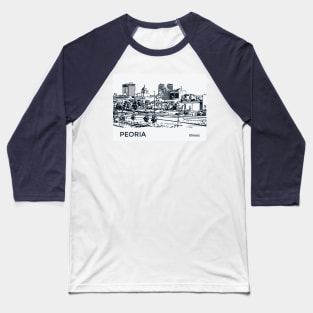 Peoria Illinois Baseball T-Shirt